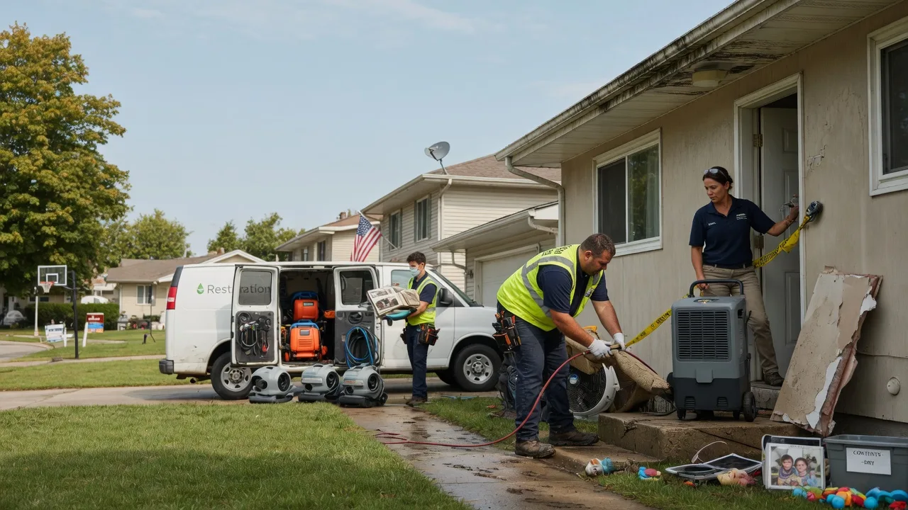 Water Damage Restoration in Mistletoe, KY near me